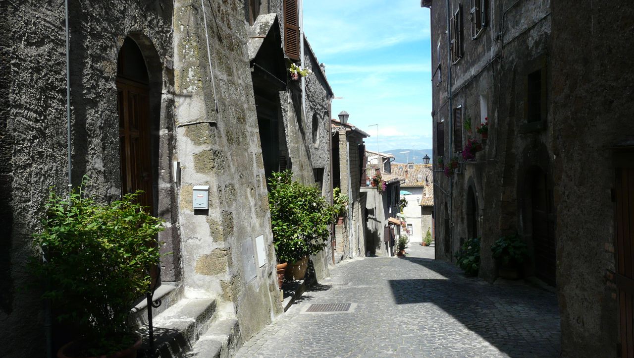 Gasse in Gradoli